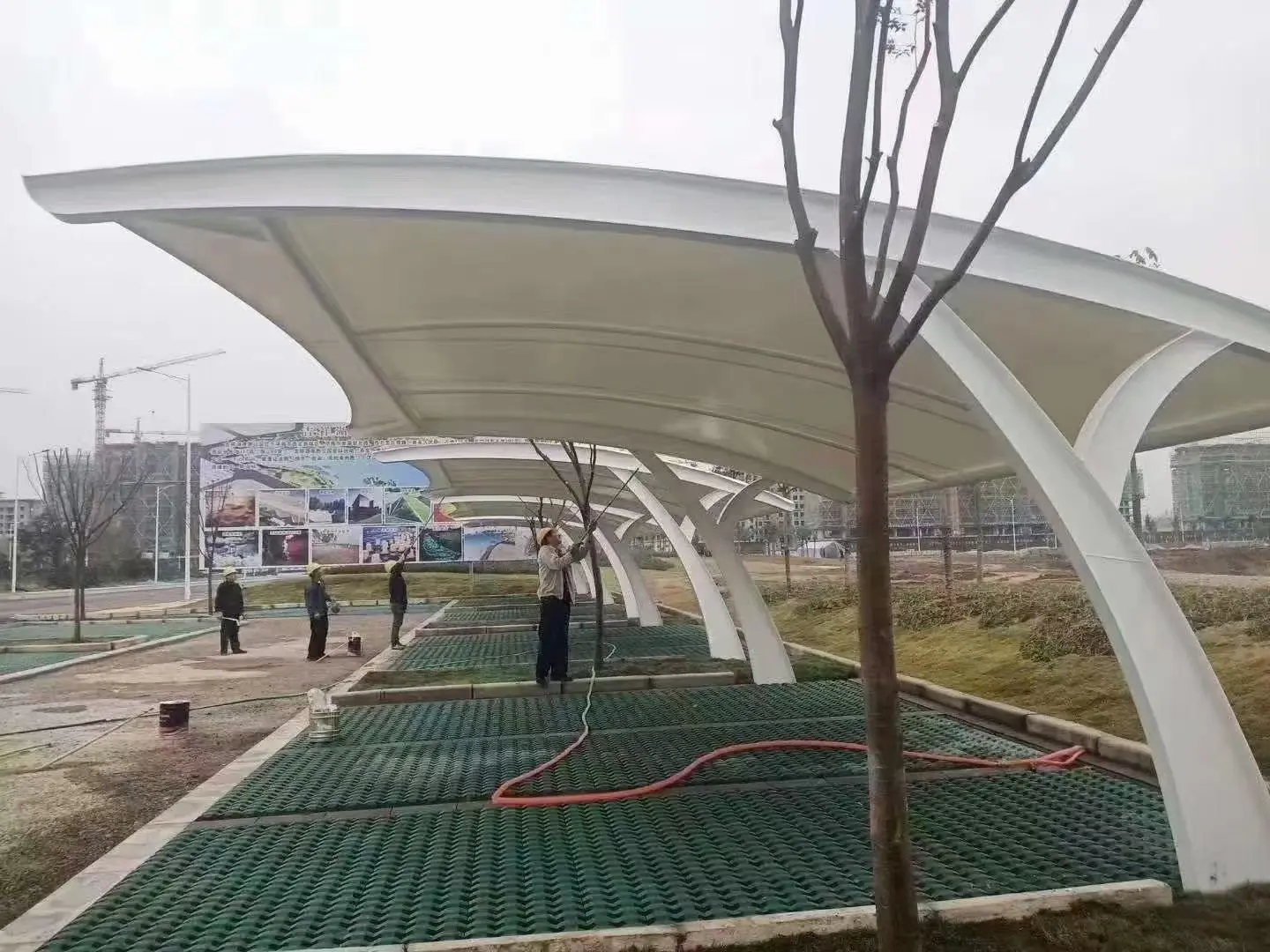 贵州德江膜结构车棚采购避坑指南：本地气候不同，别拿低价当性价比